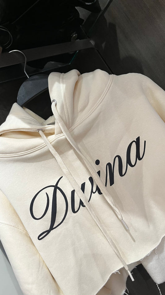 Divina Cropped Hoodie