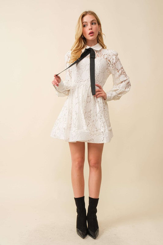 Whitney Lace Mini Dress
