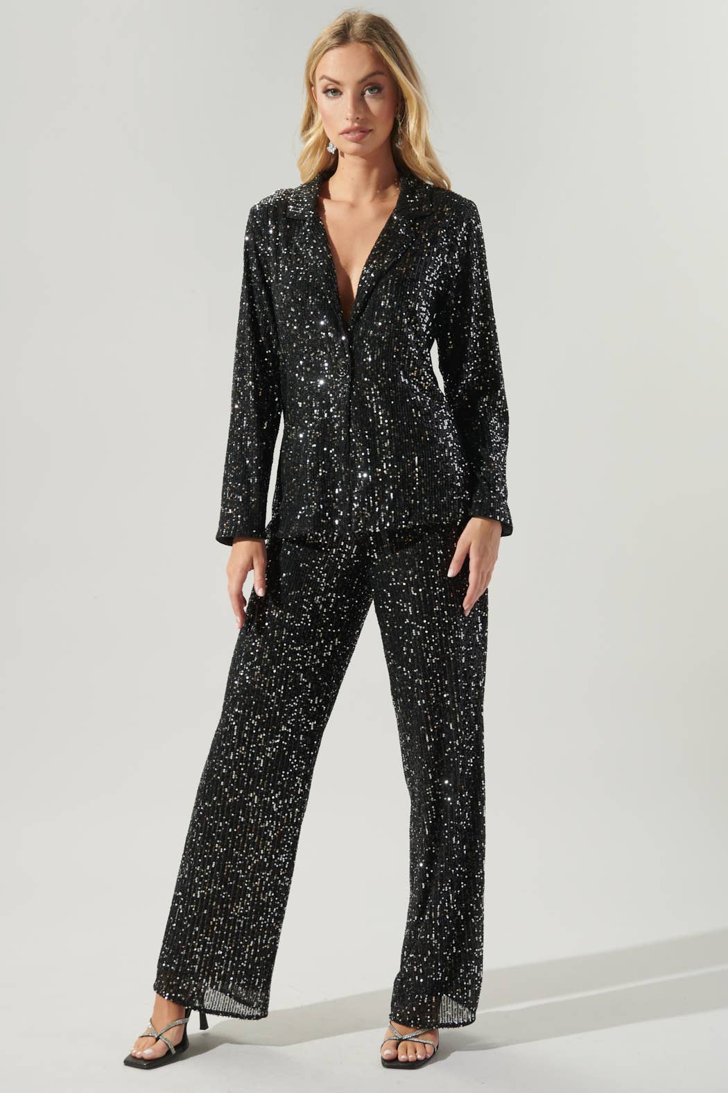 Sienna Sequin Tailored Jacket