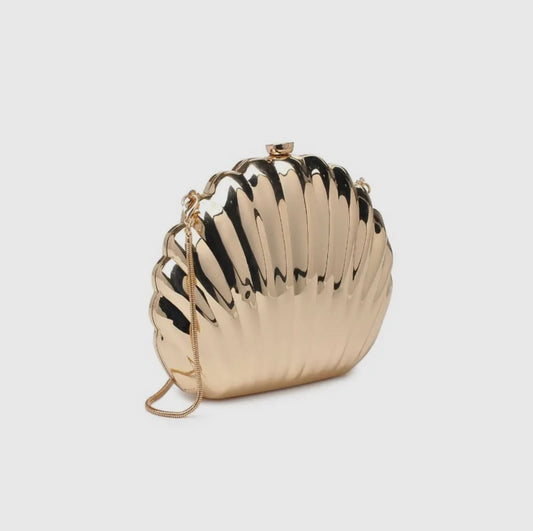 Seashell Evening Bag (Gold)