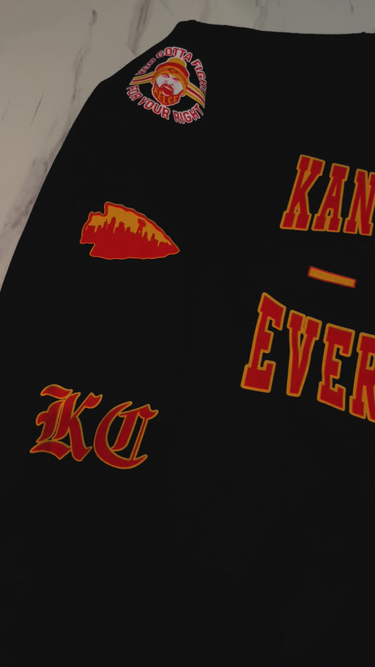 Kansas City Vs Everybody Crewneck Sweater (Black)