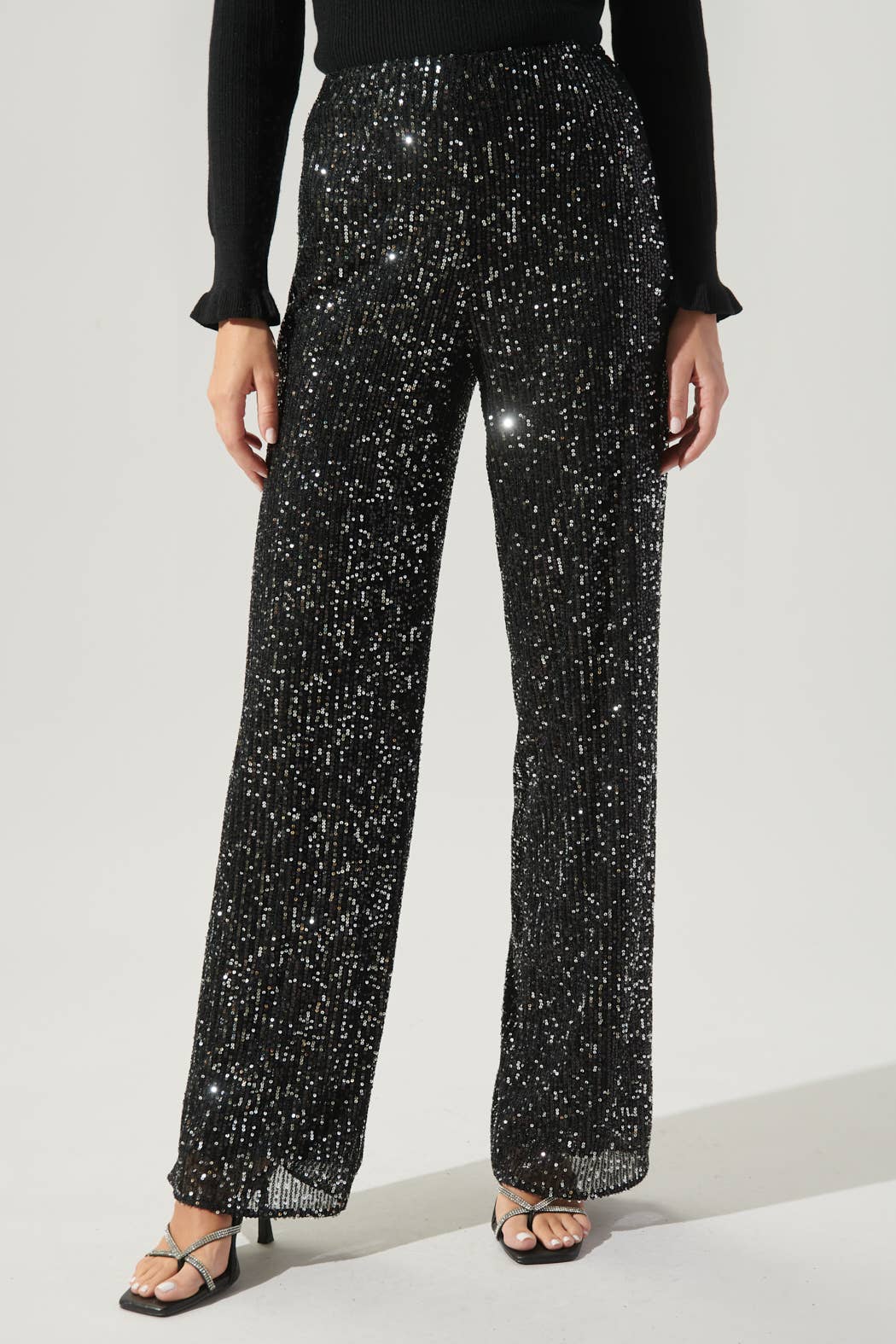 Sienna High Waisted Sequin Pants